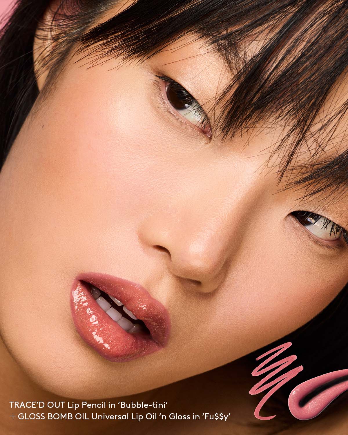 Trace'd Out Longwear Waterproof Lip Pencil - Bubble-tini