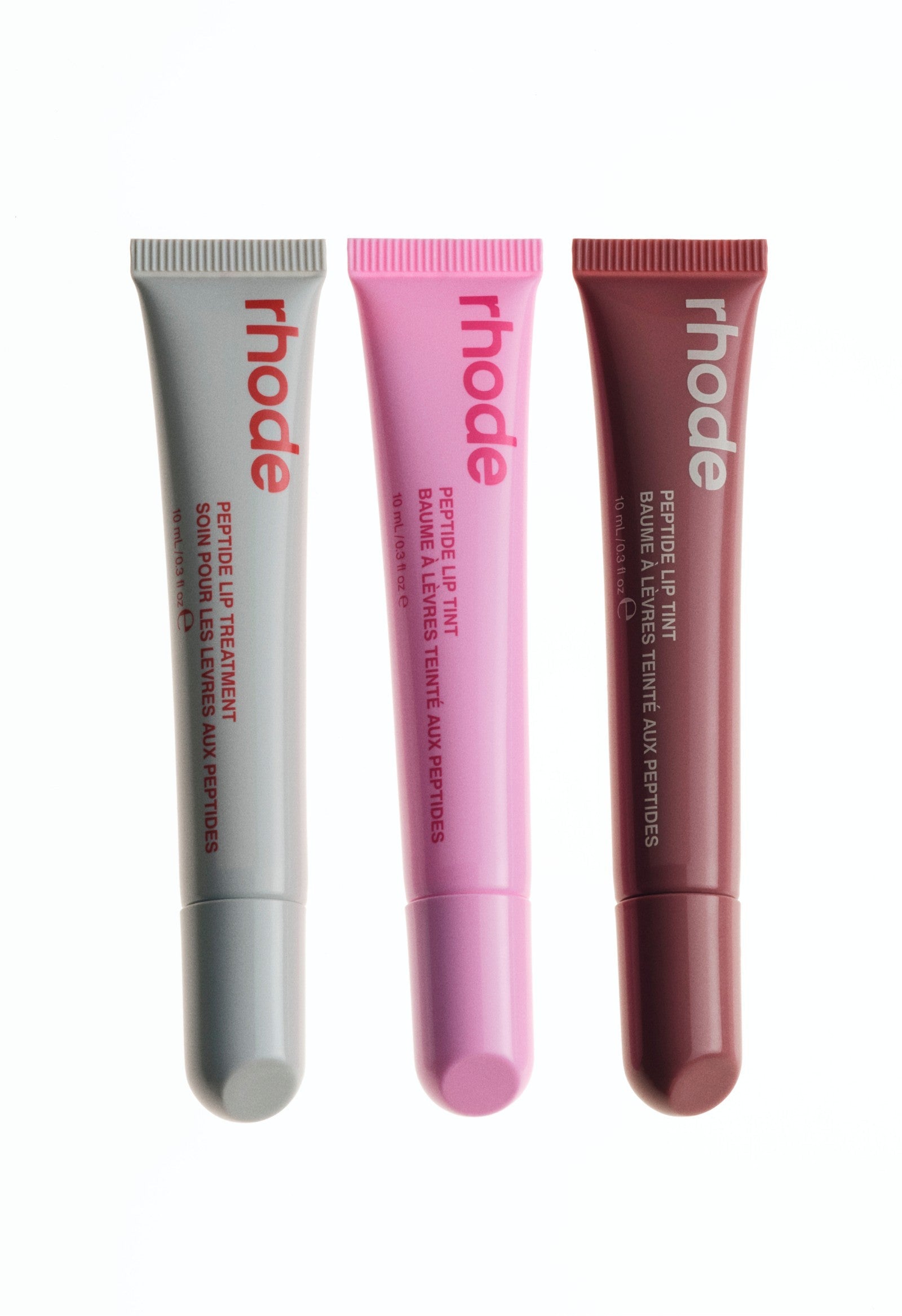 Peptide Lip Trio: Strawberry Bliss, Jelly Bean Dream, Salty Bronze