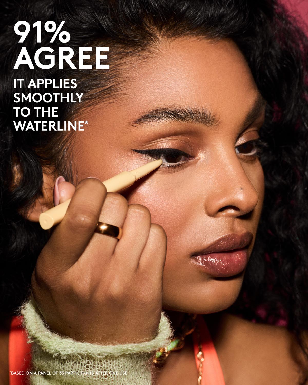 Fine Linez Eyeliner - Wink O' Pink