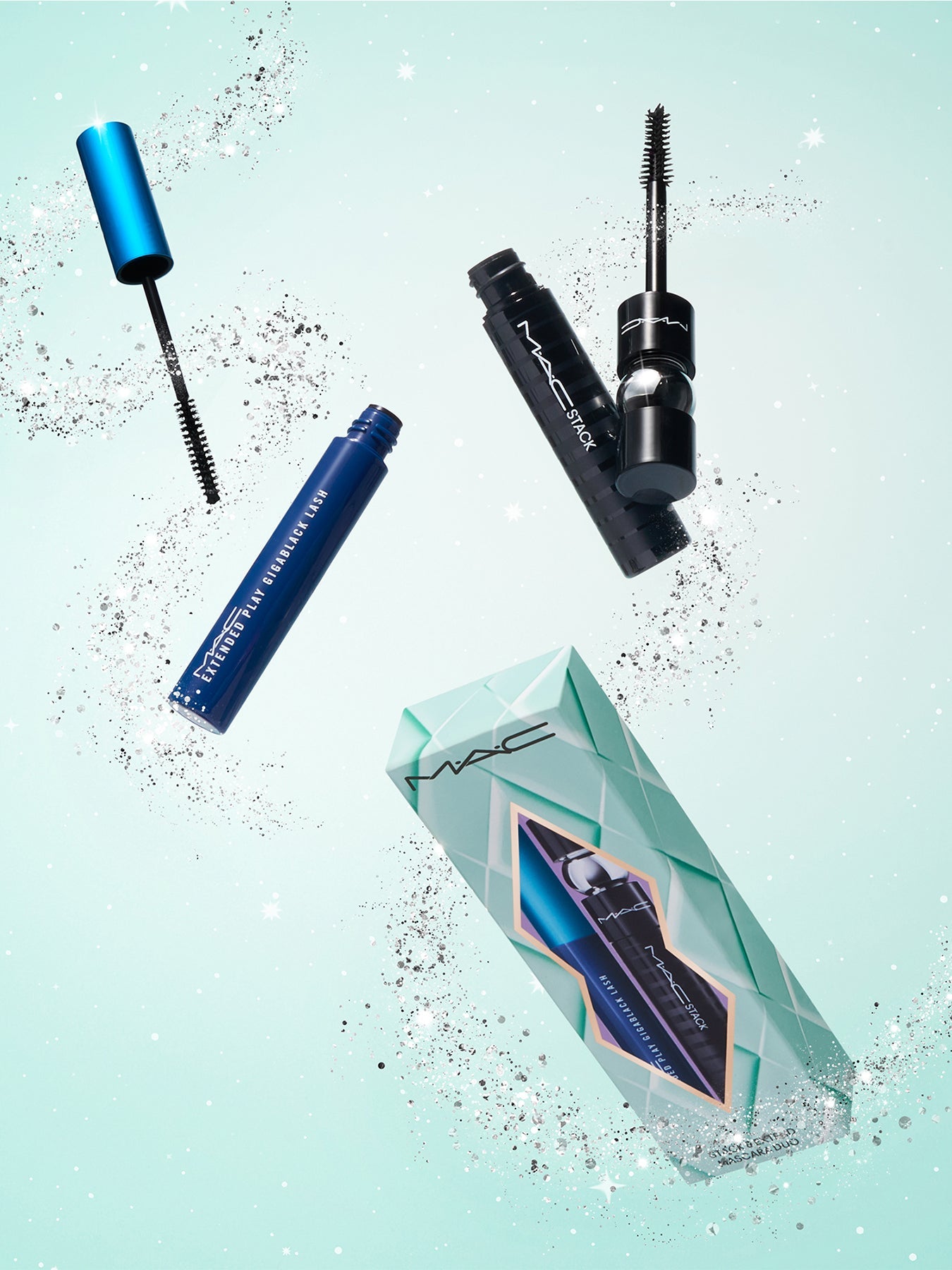 MACStack & Gigablack Luxe Mascara Duo