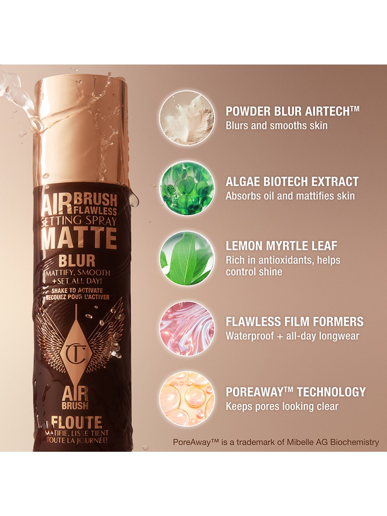 Matte Airbrush Fixing Spray
