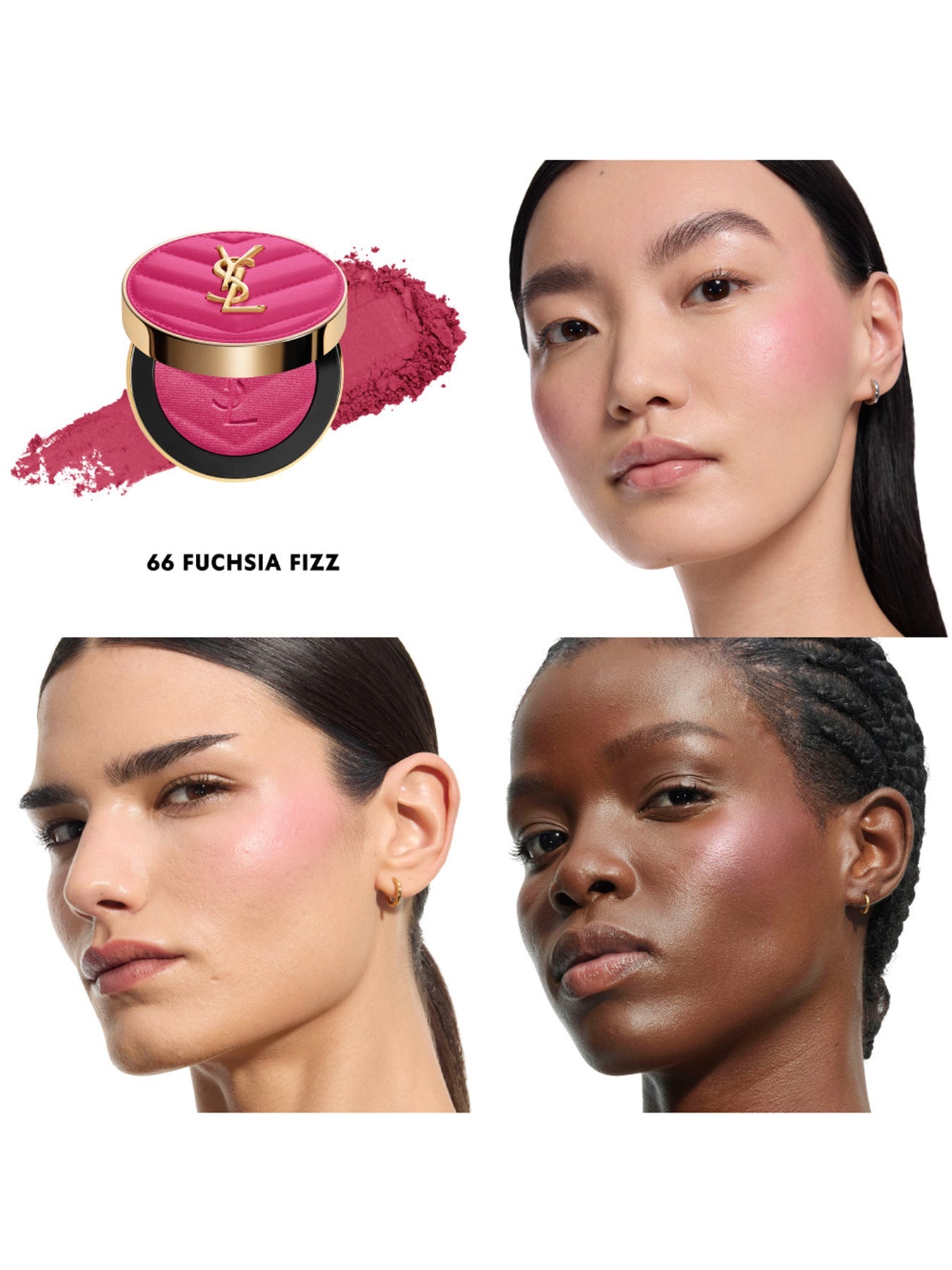 Radiant Blush: Velvet Blurring Formula