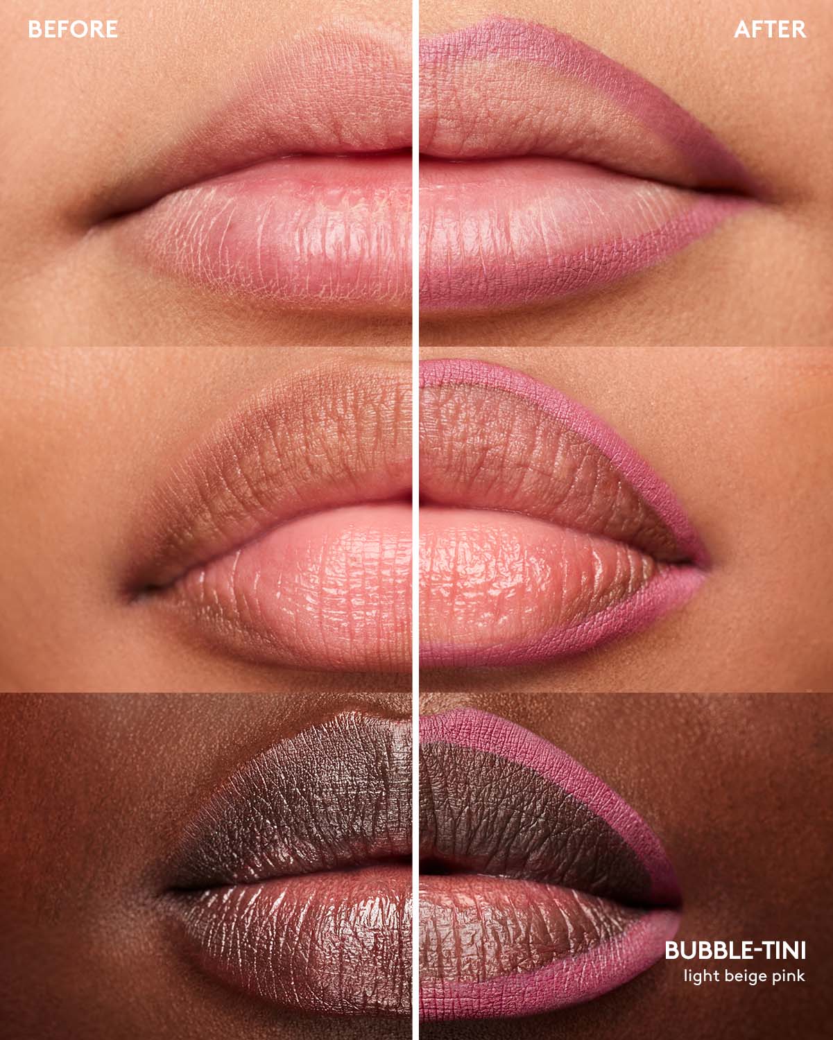 Trace'd Out Longwear Waterproof Lip Pencil - Bubble-tini