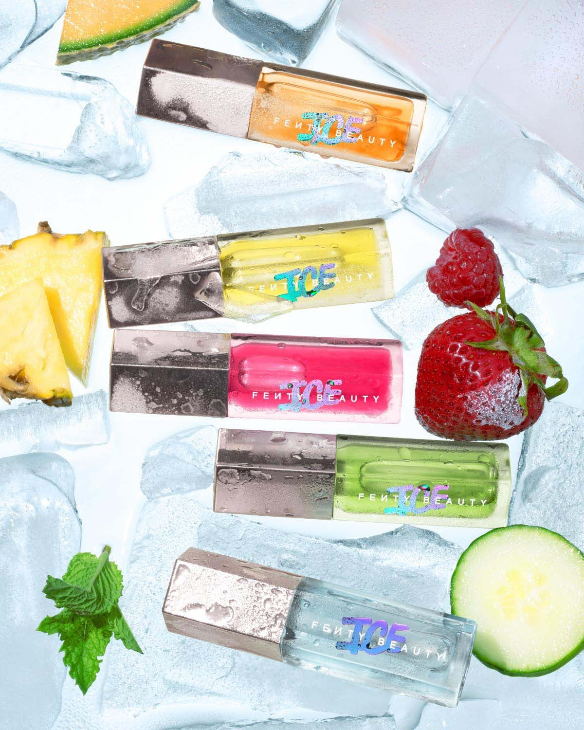 Cucum'brrr Gloss Bomb Ice | Cooling Lip Luminizer