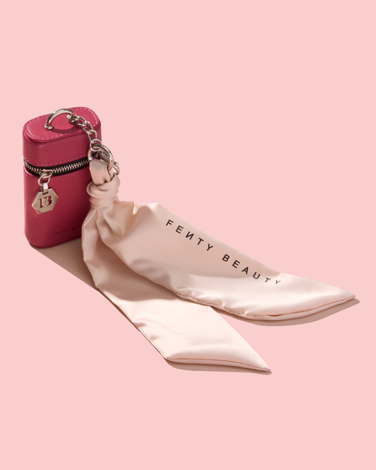 Luxe Travel Pouch: Lock In Lips & Removable Silk Scarf